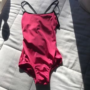 Pink Body Wrappers Leotard
